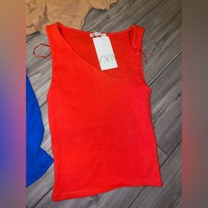 Zara asymmetrical top